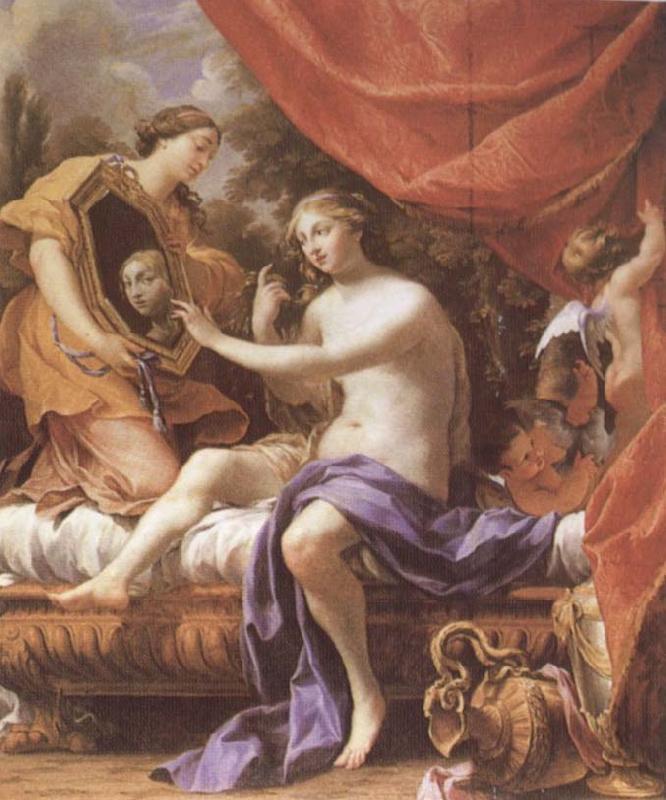 Simon  Vouet The Toilet of Venus